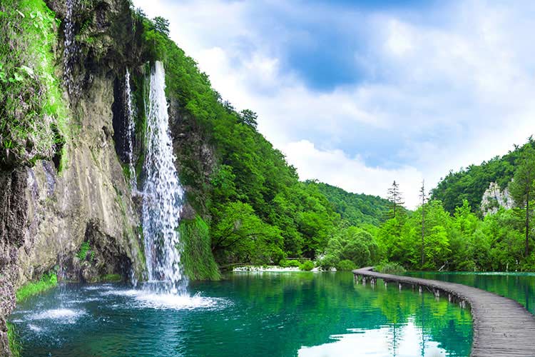 Plitvice meren Kroatië