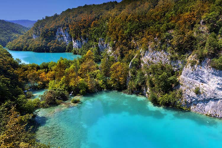 Plitvice meren Kroatië