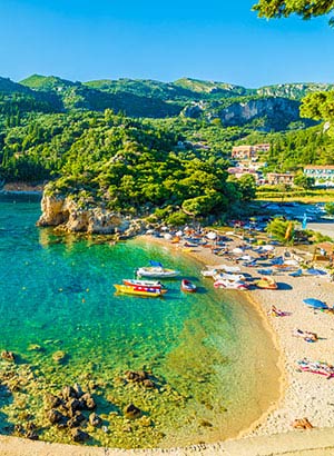 Welke Griekse eilanden: Corfu
