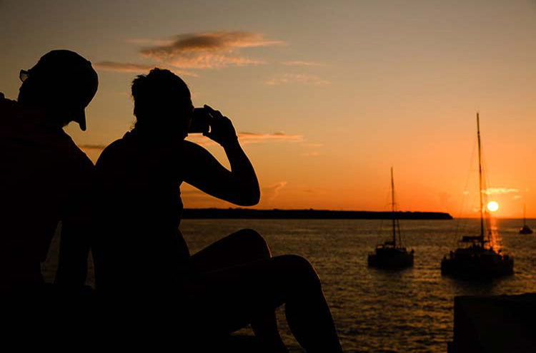 Tips reisfotografie: zonsondergang