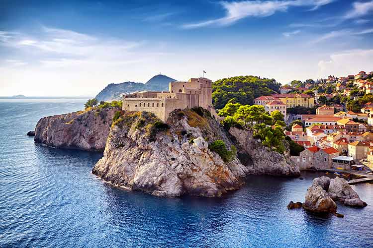 Bezienswaardigheden Dubrovnik - Fort Lovrijenac