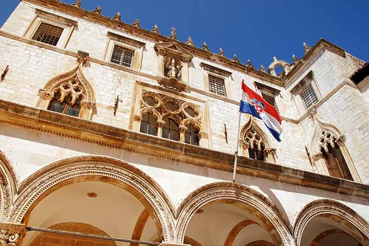 Bezienswaardigheden Dubrovnik - Sponzenpaleis