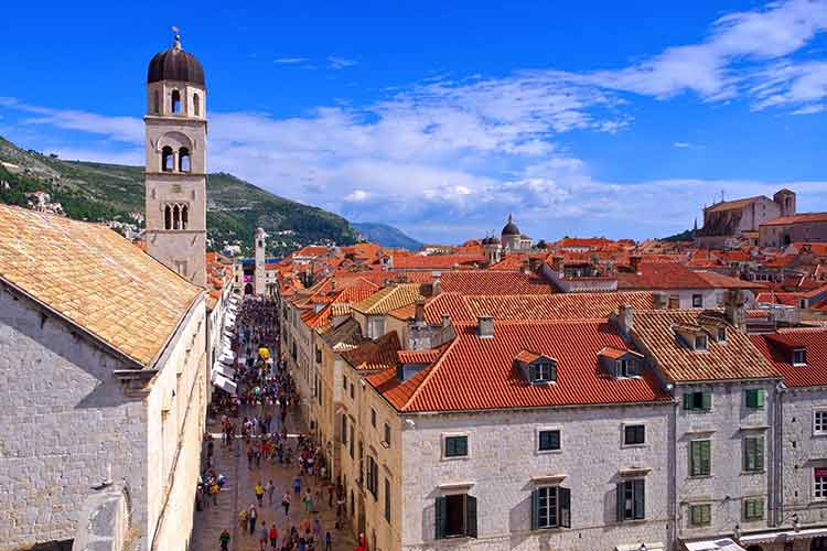 Bezienswaardigheden Dubrovnik - Stradun