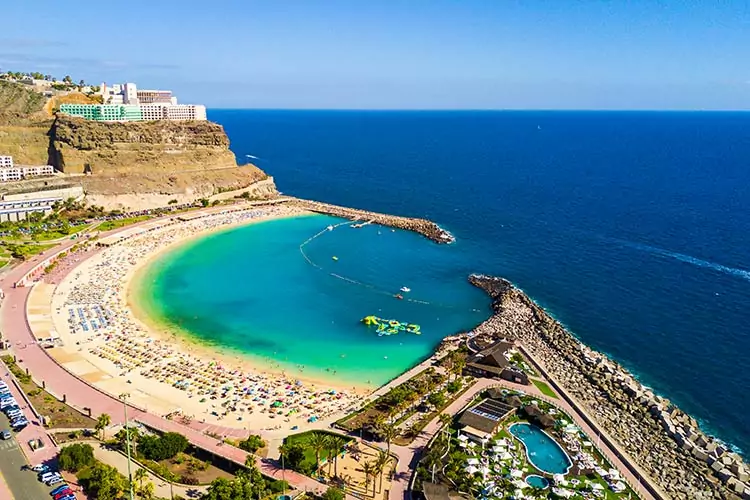 Mooiste stranden Gran Canaria: Playa de Amadores