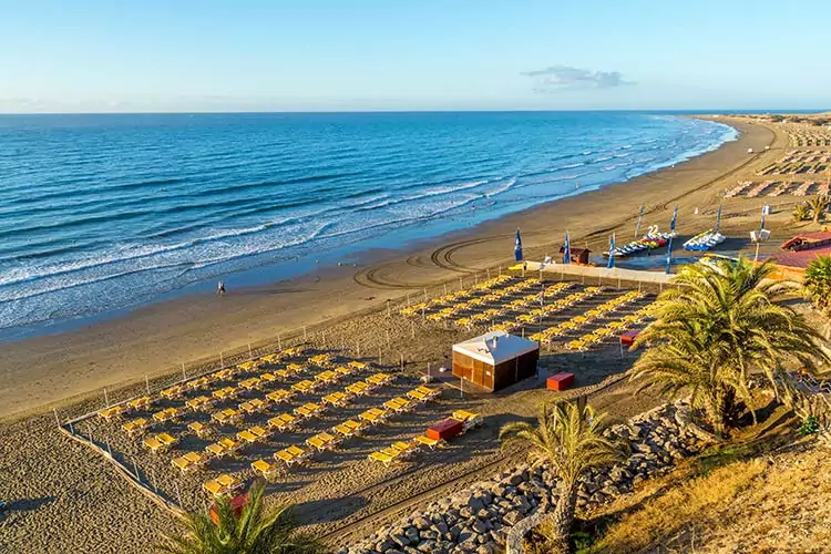 Mooiste stranden Gran Canaria: Playa del Inglès