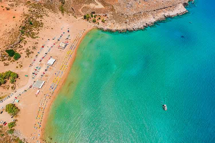 Mooiste stranden Rhodos - Agia Agathi