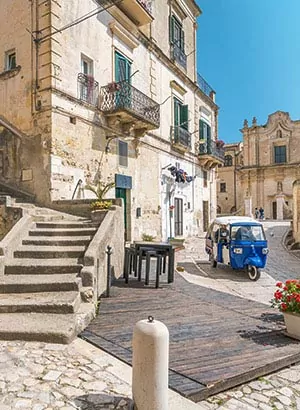 Grotwoningen Matera Italië