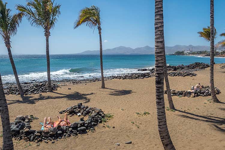 Mooiste stranden Lanzarote: Playa Grande