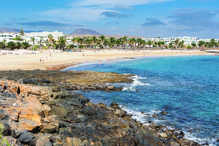 Mooiste stranden Lanzarote: Playa las Cucharas