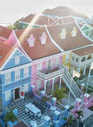 Mooiste hotels Curaçao, Scuba Lodge Boutique Hotel & Ocean Suites