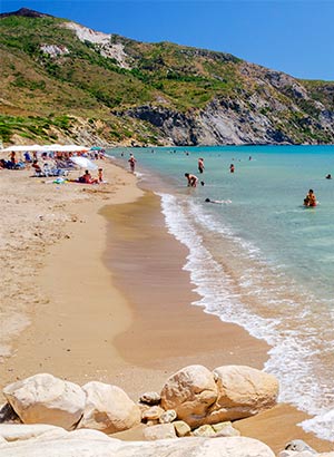 Badplaatsen Zakynthos: Laganas