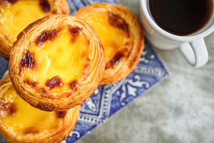 Portugese keuken specialiteiten: pastel de nata