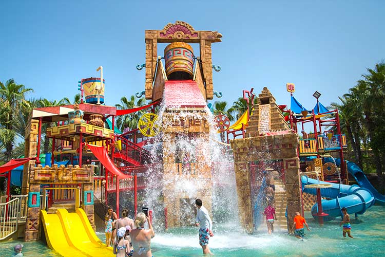 Aquaventure Dubai waterpark kinderen