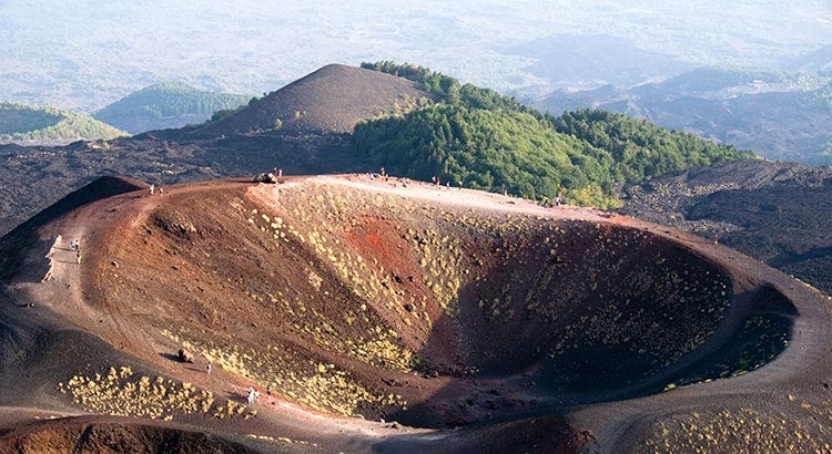 Vulkaan Etna bezoeken