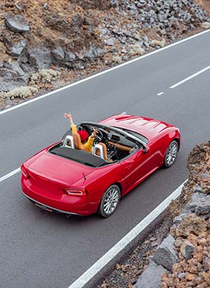 Auto huren Mallorca: cabrio