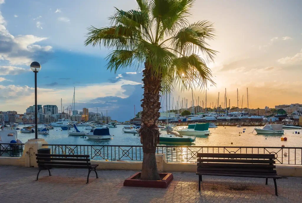 Leukste badplaatsen Malta: Sliema