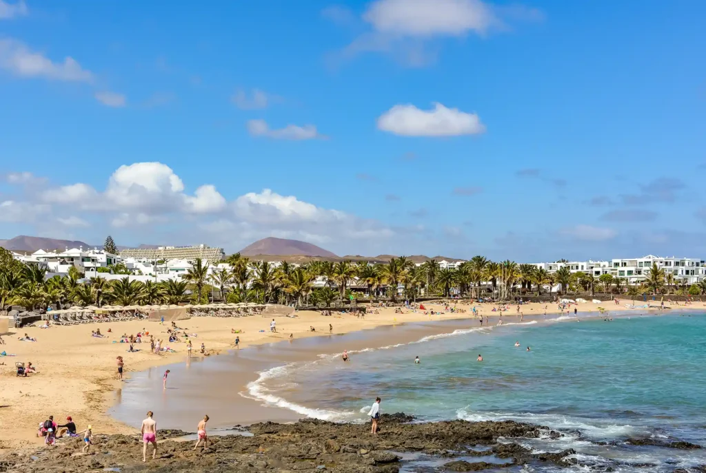 Badplaatsen Lanzarote Costa Teguise