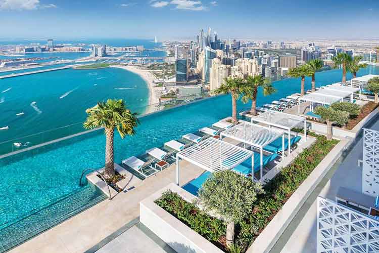 Mooiste stadshotels Address Beach Resort