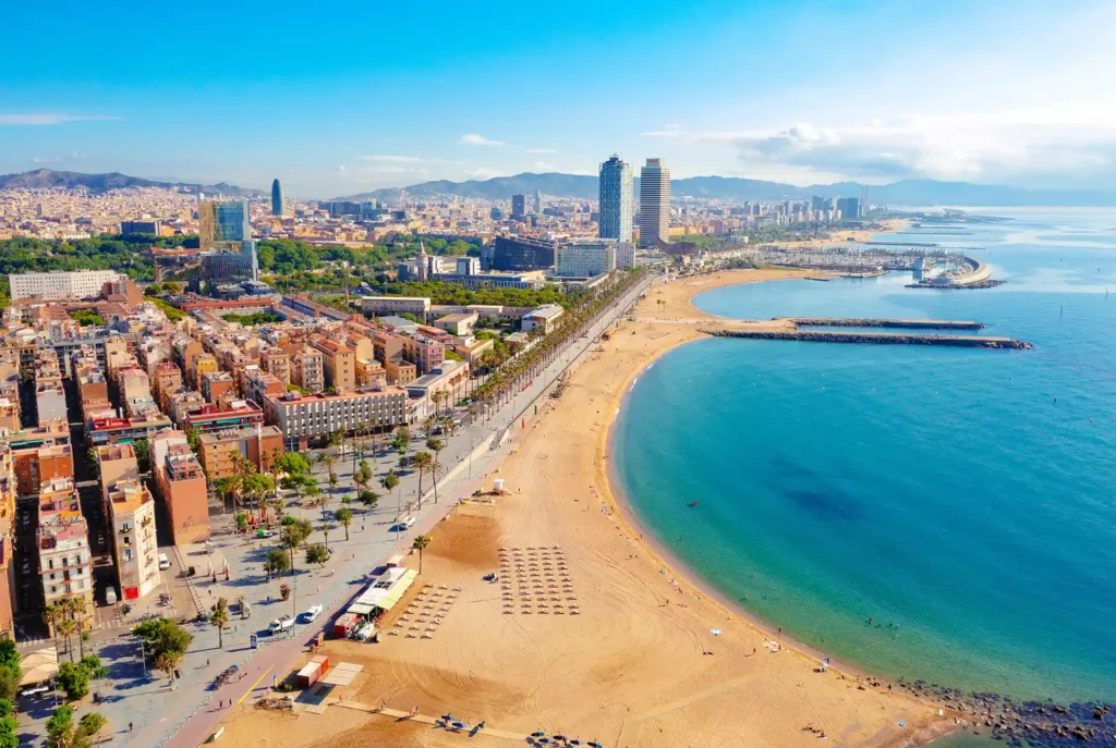Waarom Barcelona: Strand
