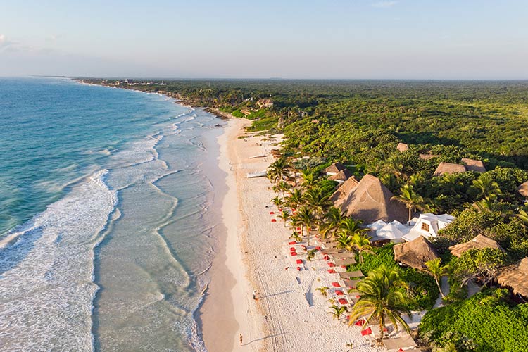 Tulum Mexico, strand