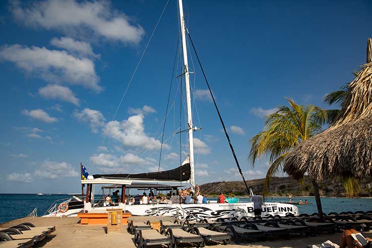 Dagtrip Klein Curaçao: boot