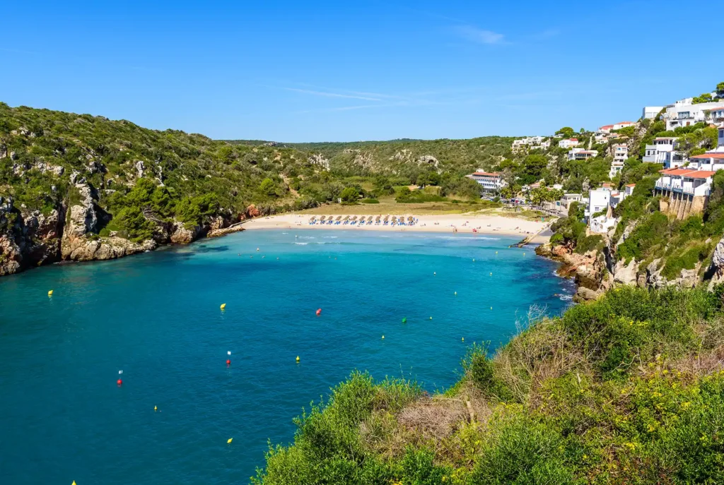 Mooiste stranden Menorca: Cala'n Porter