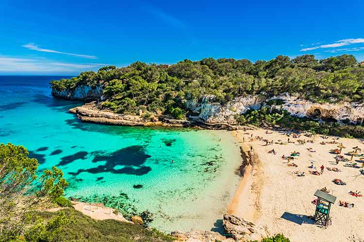 Mooiste stranden Spanje - Cala Llombards