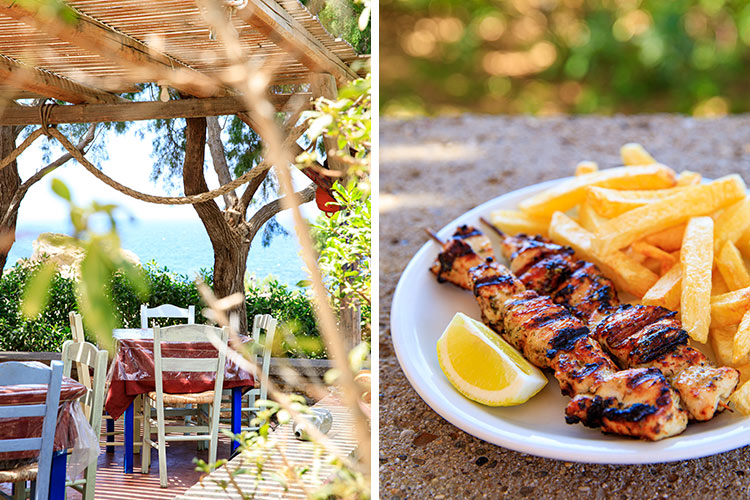 Leukste restaurants Karpathos: Under the Trees