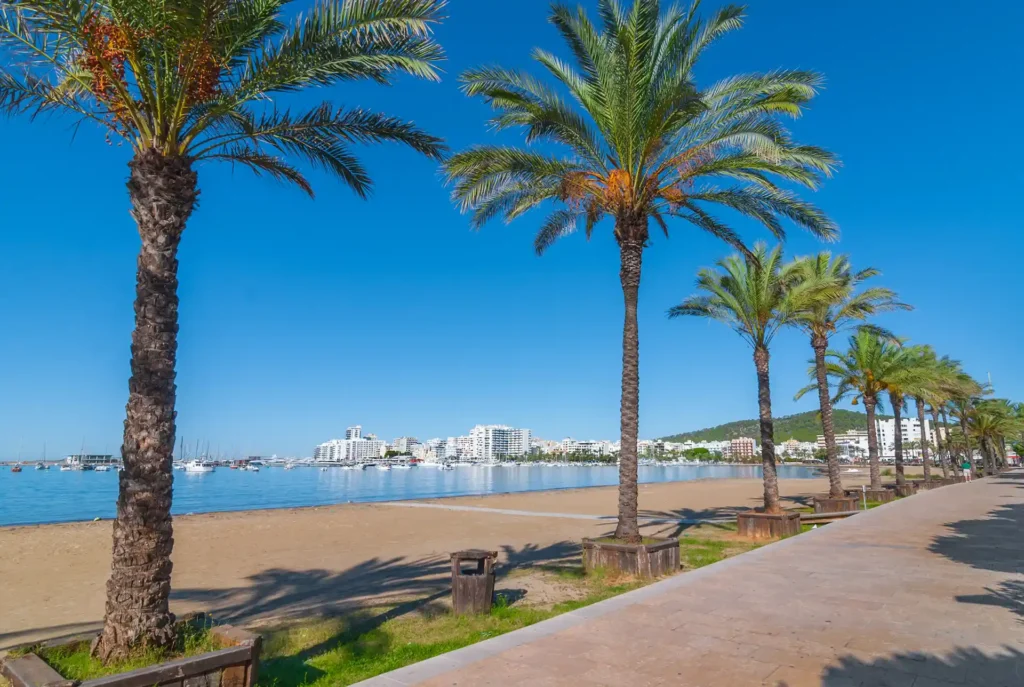 Leukste badplaatsen Ibiza: Sant Antoni de Portmany