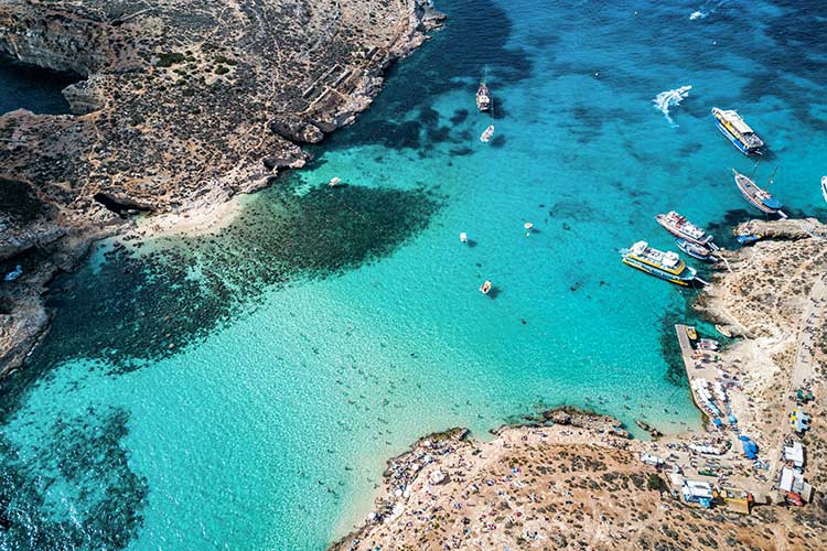Vakantie Malta tips: Blue Lagoon Comino