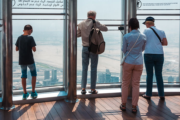Burj Khalifa Dubai, platform