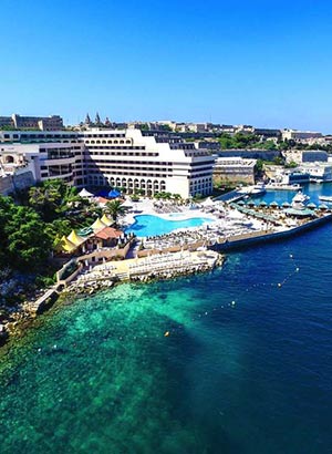 Mooiste hotels Malta: Grand Excelsior Malta