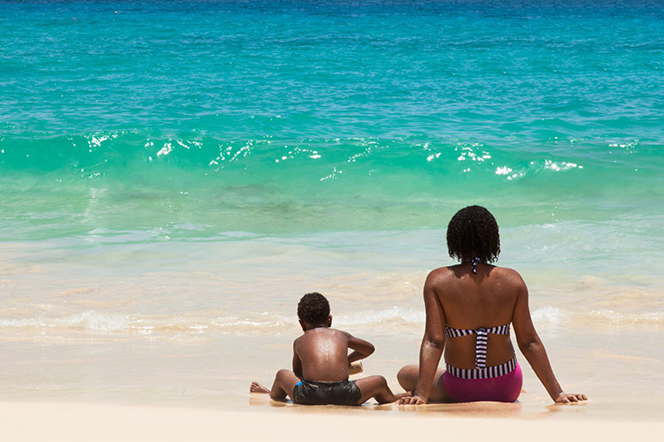 Kaapverdië met kinderen: stranden