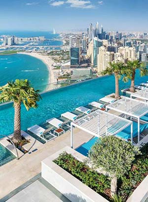 Mooiste hotels Dubai: Address Beach Resort