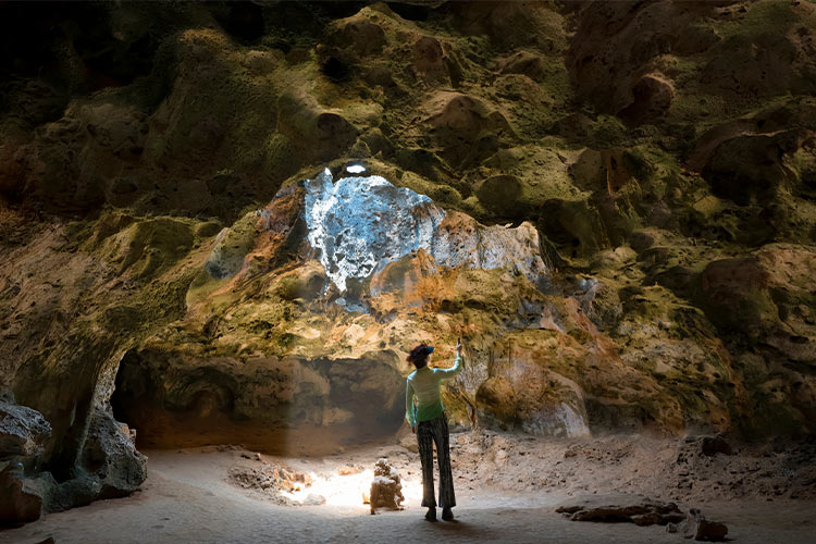 Doen op Aruba: Quadirikiri Cave
