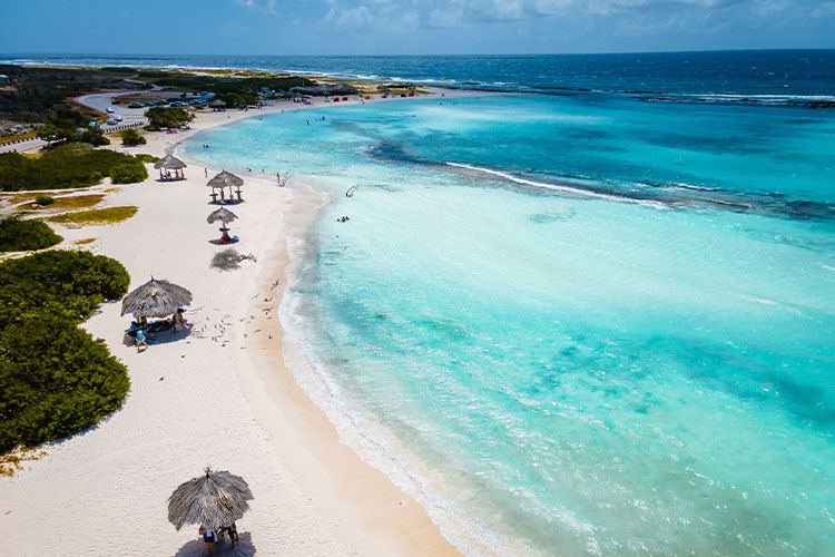 Doen op Aruba: Baby Beach
