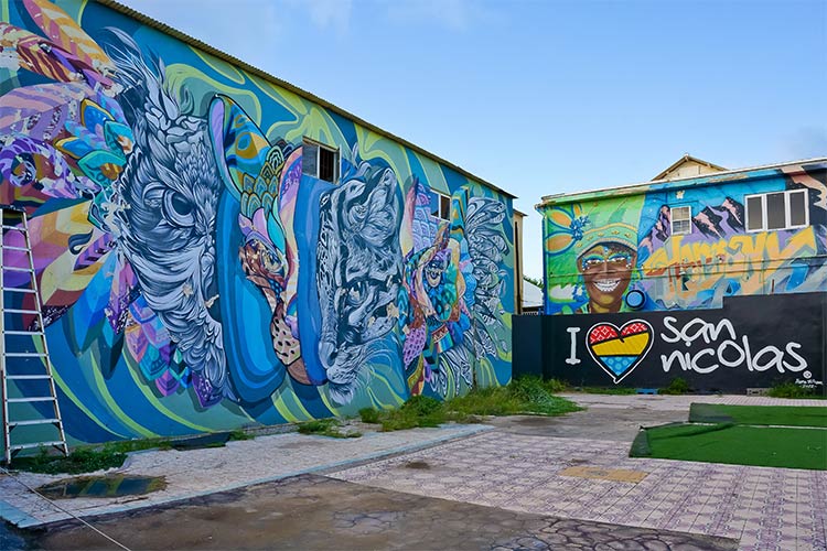 Doen op Aruba: street-art in San Nicolas
