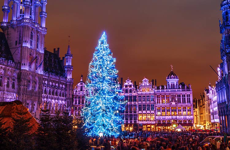 Kerstmarkten België: Brussel