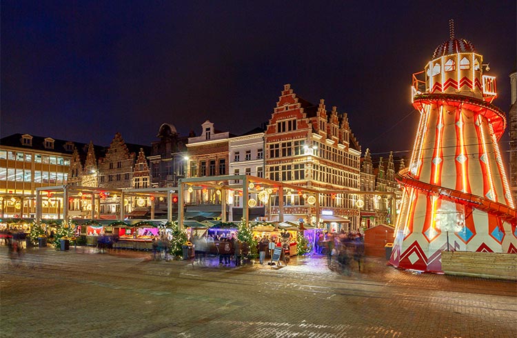 Kerstmarkten België: Gent