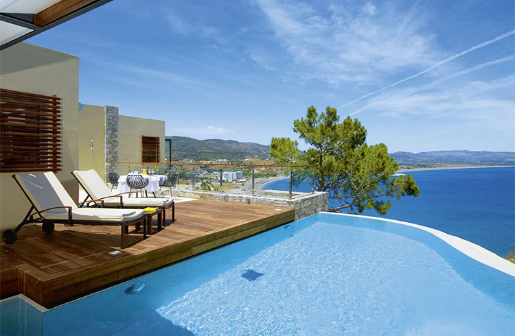 Mooiste hotels op Kreta: Lindos Blu Luxury Hotel & Suites