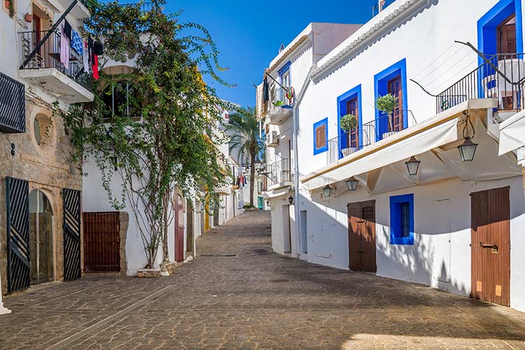 Mooiste vakantiebestemmingen Spanje: Ibiza-Stad