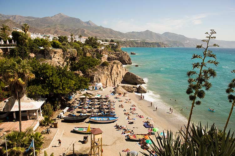 Mooiste vakantiebestemmingen Spanje: Nerja, Costa del Sol
