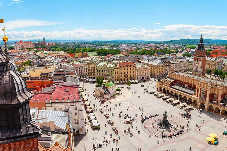 Goedkope stedentrips Europa: Krakau