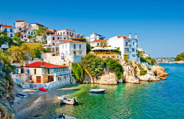Minder bekende Griekse eilanden: Skiathos