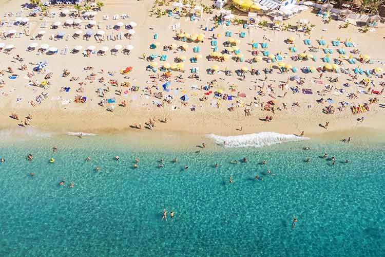 Mooiste stranden Turkije - Kleopatra Beach