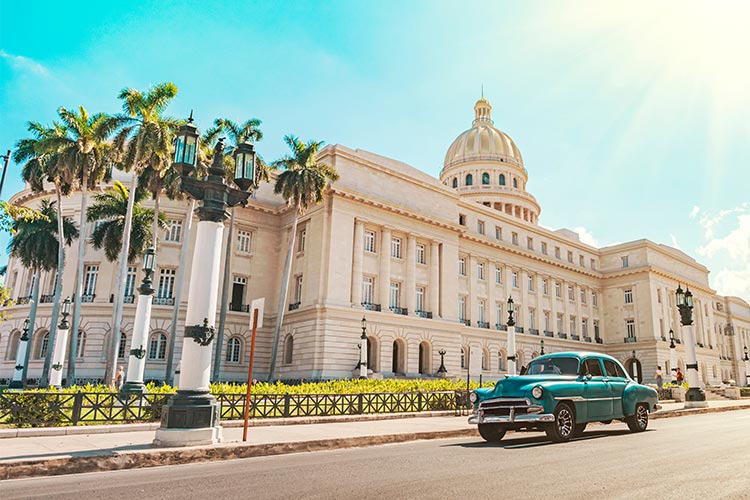 Zon in februari - Cuba