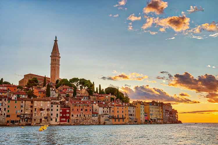 Badplaatsen Kroatië - Rovinj