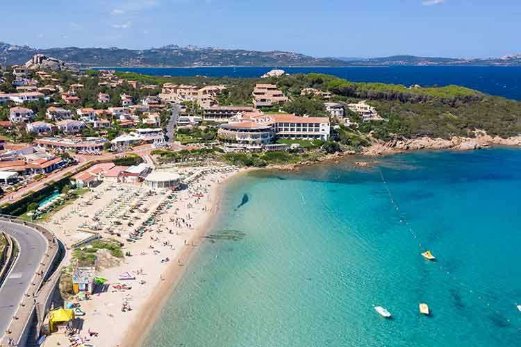 Leukste badplaatsen Italie - Baja Sardinia