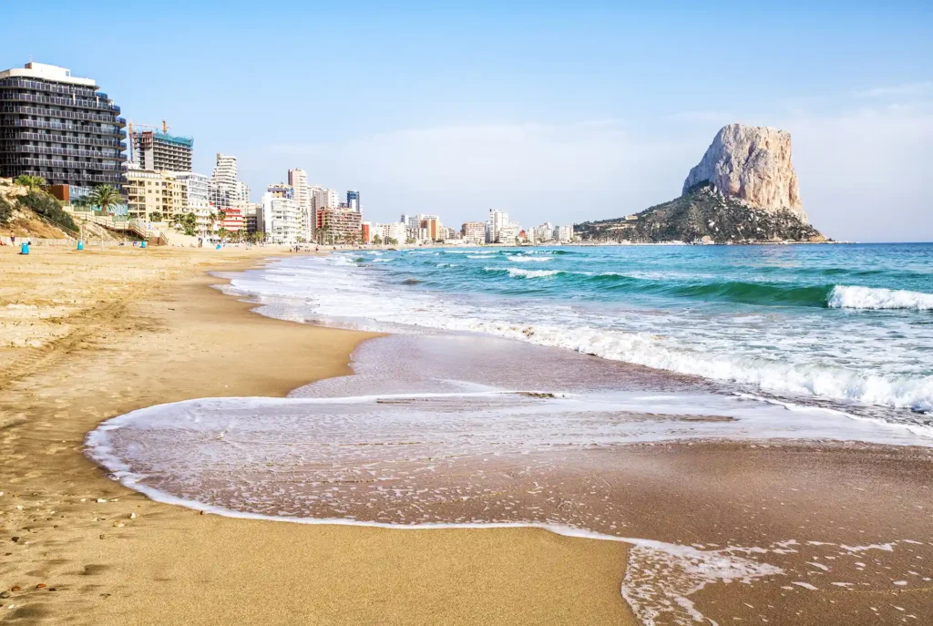 Mooiste stranden Costa Blanca: Arena Bol, Calpe