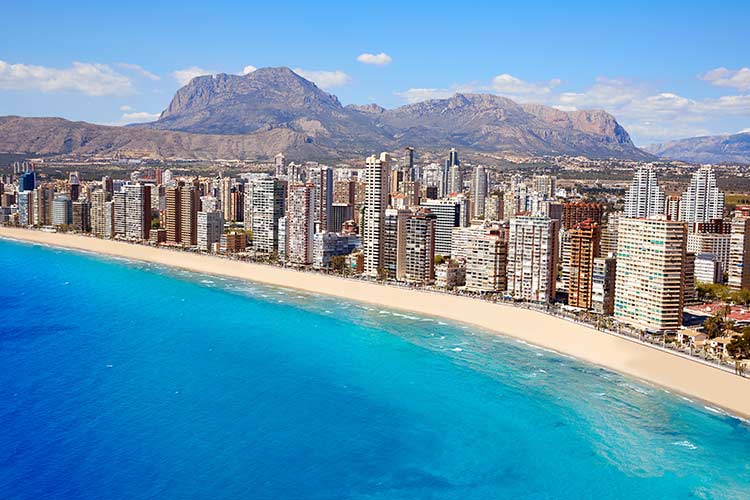 Mooiste stranden Costa Blanca: Benidorm